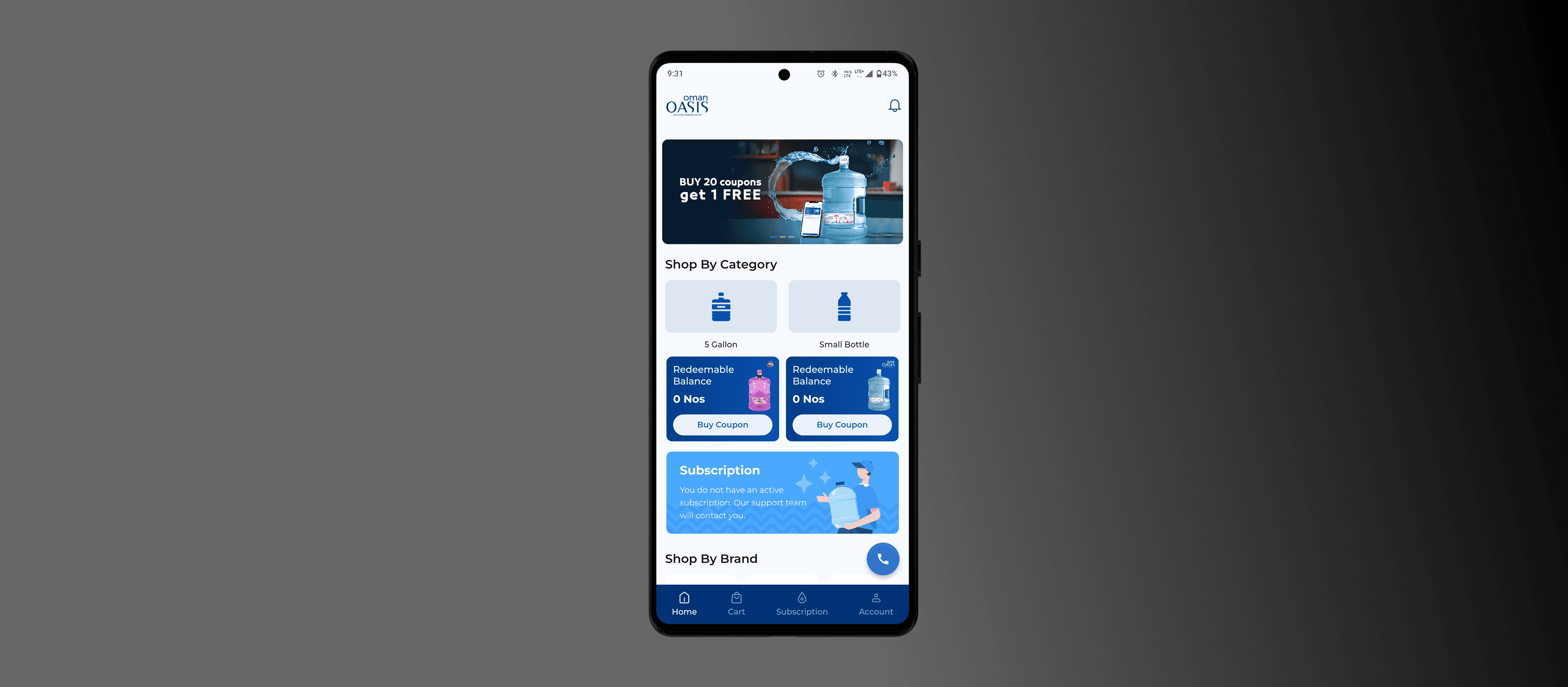Oman Oasis – Water Booking App
